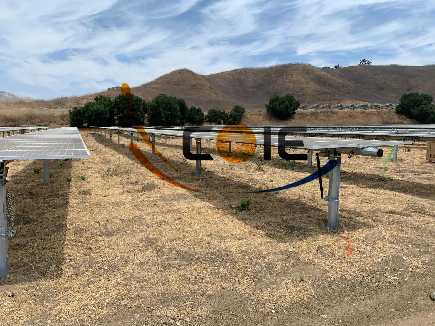 VH7 solar tracker slewing drive motor-3