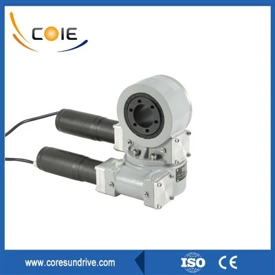 Doppelachsiger Schwenkantrieb mit 24-VDC-Motor für Solar-Tracker-System